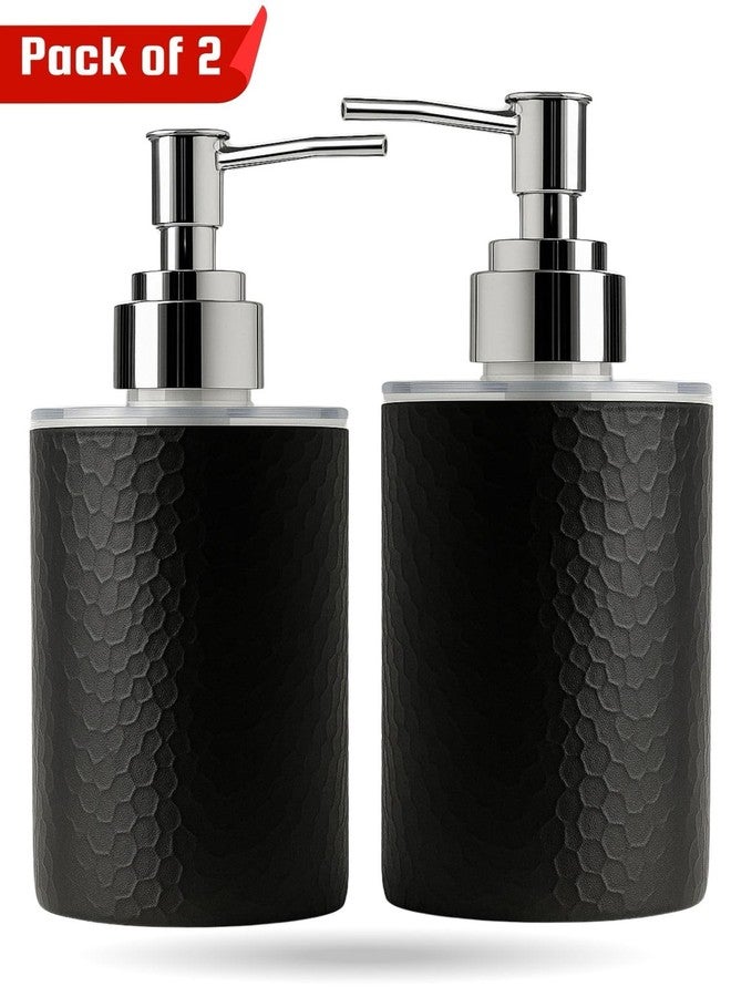 Emoh Roced Refillable Liquid Soap Dispenser 250ml | Unbreakable Plastic Handwash Bottle with Pump for Bathroom, Kitchen, Sink, Wash Basin | Reusable Lotion, Shampoo & Sanitizer Dispenser (Pack of 2) - Image 4